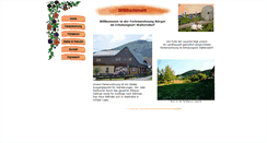 Desktop Screenshot of buerger-waltersdorf.de